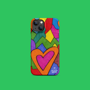 Funda il·lustrada per a iPhone