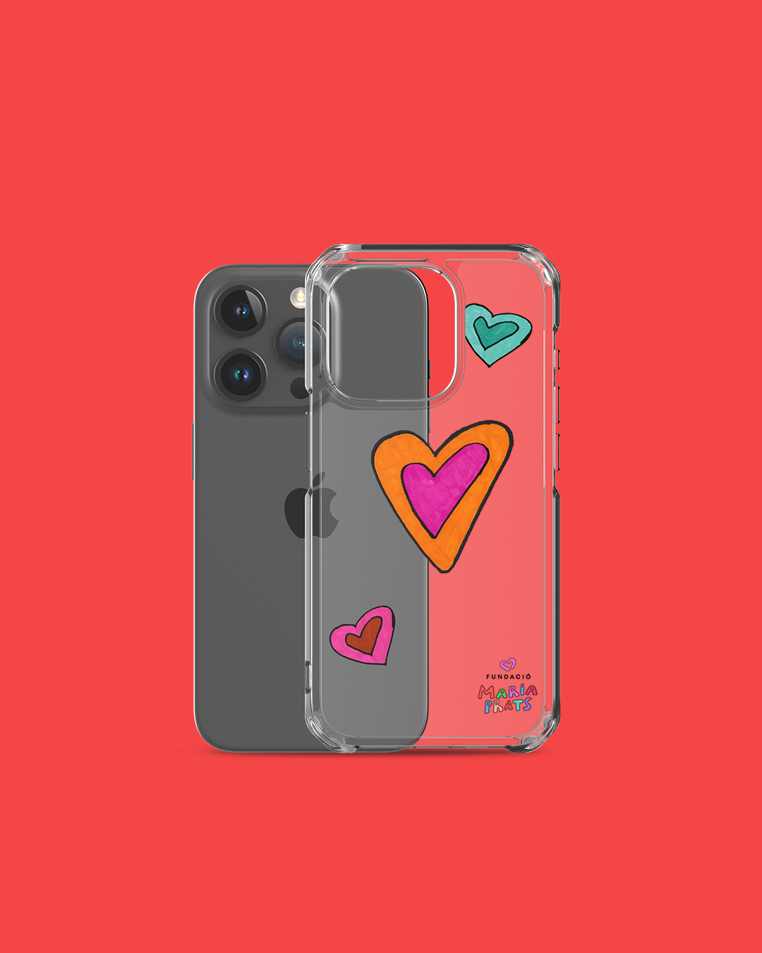 Funda transparent per a iPhone