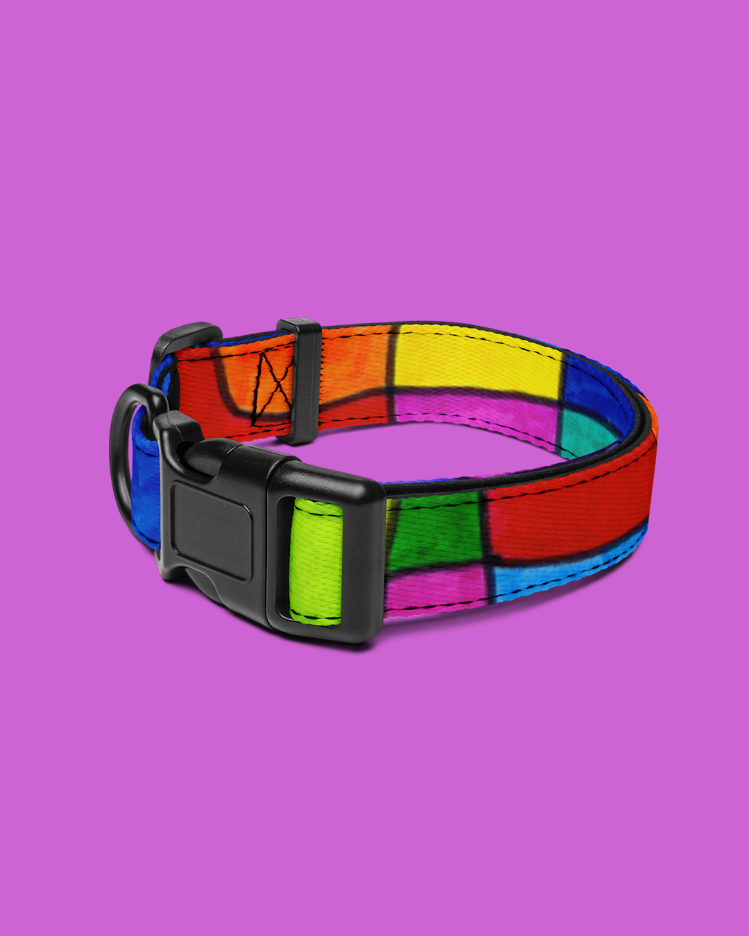 Collar per a mascota de quadres - Imagen 3