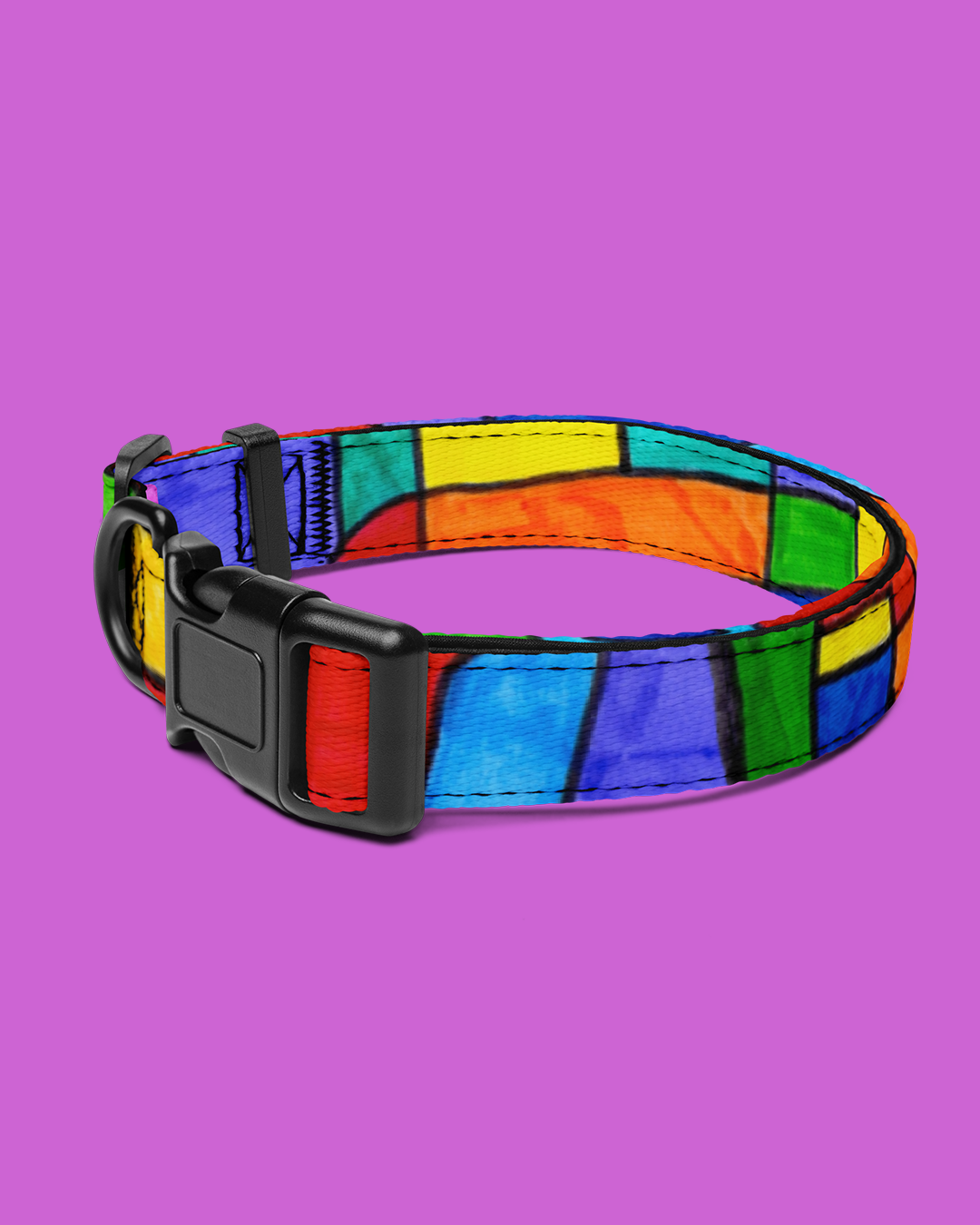 Collar per a mascota de quadres - Imagen 4