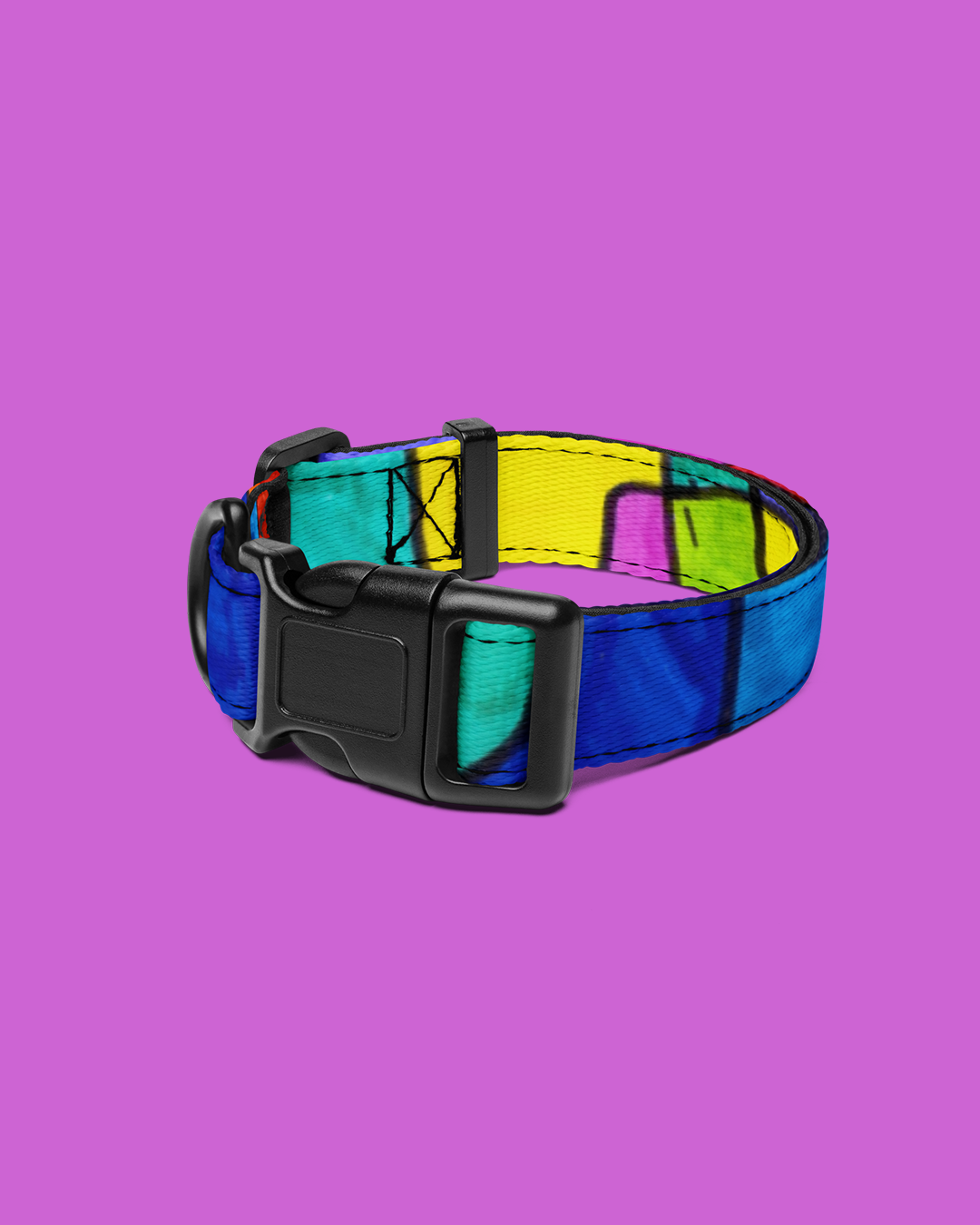 Collar per a mascota de quadres - Imagen 2